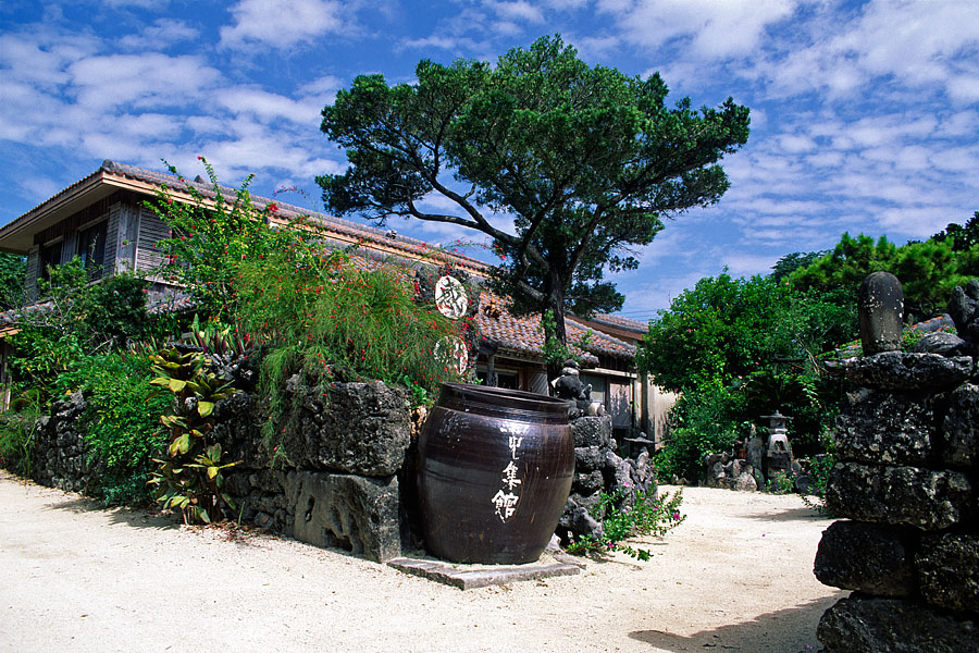 at Taketomi, Okinawa.